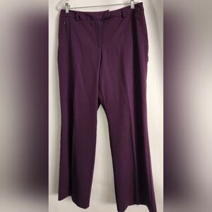 Worthington Petite Stretch Purple Women's Pants Size 14P